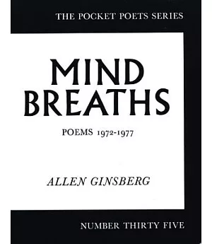 Mind Breaths: Poems, 1972-1977