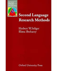 Second Language Research Methods