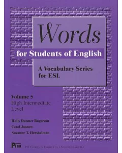 Words for Students of English: A Vocabulary Series for Esl