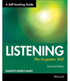 Listening: The Forgotten Skill