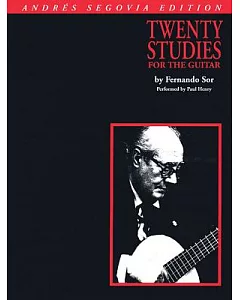 Twenty Studies for the Guitar/andres Segovia/Hl6362