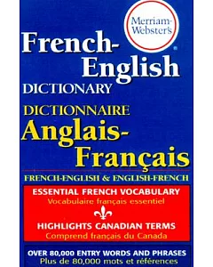 Merriam-Webster’s French-English Dictionary