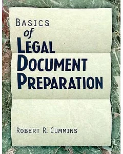 Basics of Legal Document Preparation