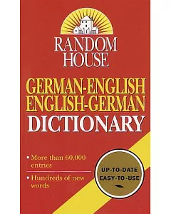 Random House German-English English-German Dictionary