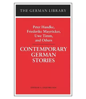 Contemporary German Stories