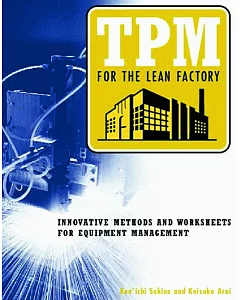 Tpm for the Lean Factory: Innovative Methods and Worksheets for Equipment Management