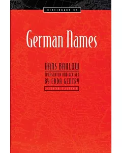 Dictionary of German Names