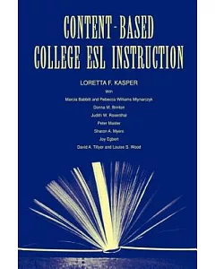 Content-Based College Esl Instruction