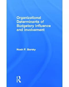 Organizational Determinants of Budgetary Influence and Involvement