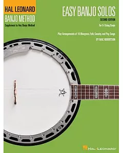 Hal Leonard Banjo Method: Easy Banjo Solos