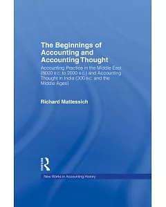The Beginnings of Accounting and Accounting Thought: Accounting Practice in the Middle East (8000 B.C. to 2000 B.C.) and Account