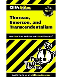 Cliffsnotes Thoreau, Emerson, and Transcendentalism