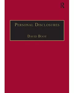 Personal Disclosures: An Anthology of Self-Writings from the Seventeenth Century