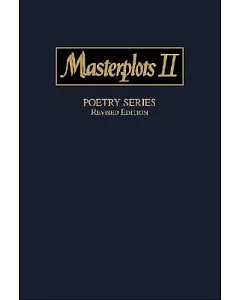 Masterplots II: Poetry