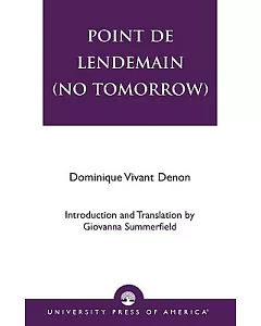Point De Lendemain (No Tomorrow)