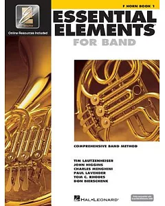 Essential Elements for Band: Comprehensive Band Method : F Horn