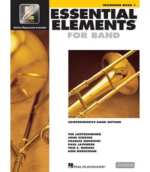 Essential Elements for Band: Trombone Book 1