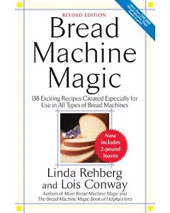 Bread Machine Magic: 138 Exciting New Recipes Created Especially for Use in All Types of Bread Machines