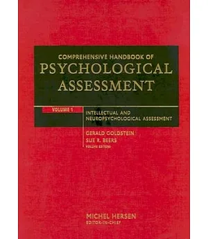 Comprehensive Handbook of Psychological Assessement: Intellectual and Neuropsychological Assessment