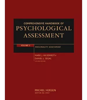 Comprehensive Handbook of Psychological Assessement: Personality Assessment