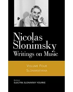 Nicholas slonimsky: Writings on Music