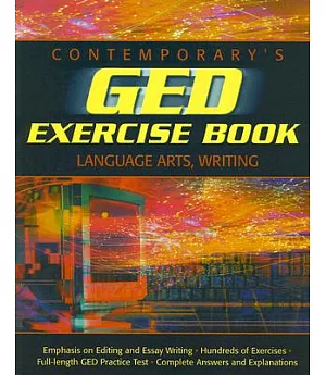 Contemporary Ged Language Arts, Writing Exerise Book