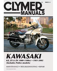 Kawasaki Kz,Zx and Zn 1000-1100Cc 1981-2002