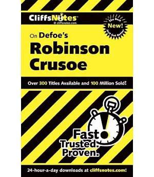 Cliffsnotes on Defoe’s Robinson Crusoe