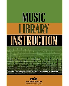 Music Library Instruction