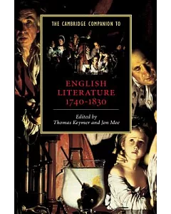 The Cambridge Companion to English Literature 1740-1830