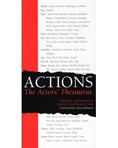Actions: The Actors’ Thesaurus