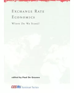 Exchange Rate Economics: Where Do We Stand?