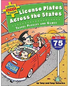 License Plates Across the States: Travel Puzzles and Games