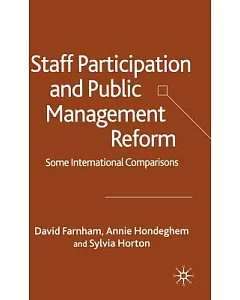 Staff Participation And Public Management Reform: Some International Comparisons