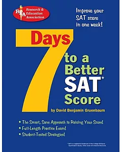 7 Days to a Better Sat Score