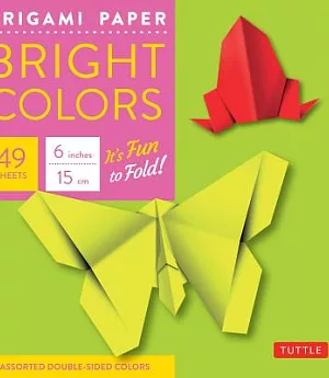 Origami Paper Bright 6�� 49 Sheets