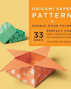Origami Paper Pattern 6 3/4�� 33 Sheets
