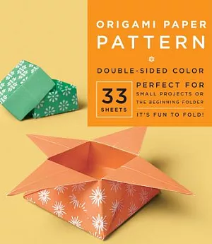 Origami Paper Pattern 6 3/4�� 33 Sheets