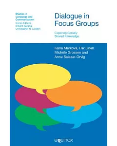 Dialogue in Focus Groups: Exploring Socially Shared Knowledge