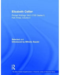 Elizabeth Cellier: Printed Writings, 1641-1700