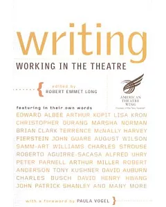 Writing: Working in the Theatre