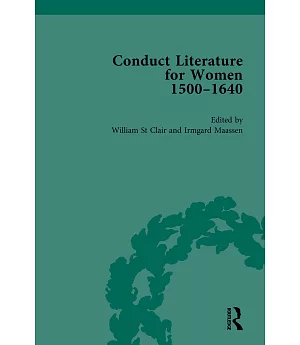 Conduct Literature for Women: 1500 To 1640