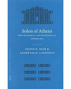 Solon of Athens: New Historical And Philological Approaches