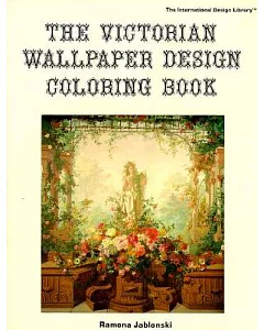 Victorian Wallpaper Design Adult Coloring Book