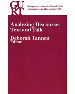 Analyzing Discourse: Text and Talk