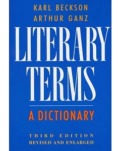 Literary Terms: A Dictionary