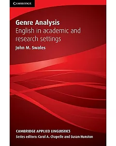 Genre Analysis: English in Academic and Research Settings