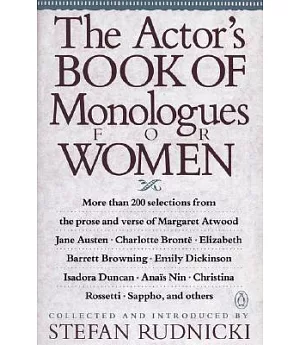 The Actor’s Book of Monologues for Women: From Non-Dramatic Sources