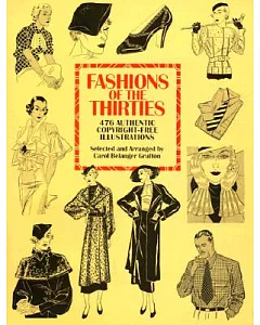 Fashions of the Thirties: 476 Authentic Copyright-Free Illustrations