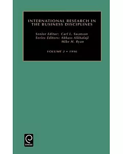 International Research in the Business Disciplines, 1996 2